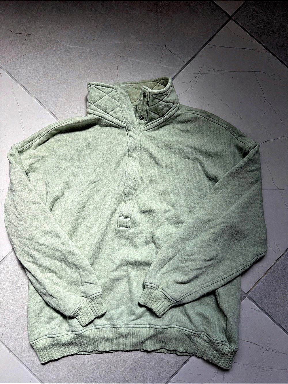 Aerie Oh Snap! Sweatshirt Pullover Green XXS